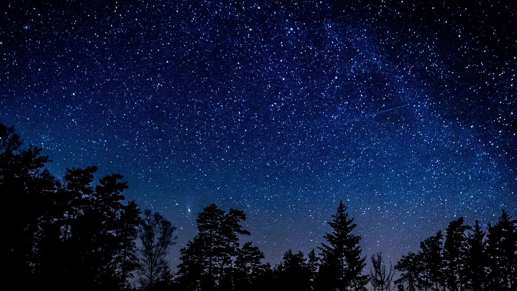 満点の星空
