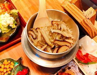 【うたた音CAFE】貸切ご夕食付きプラン(季節の釜飯)