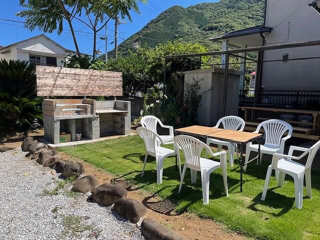 BBQ設備完備