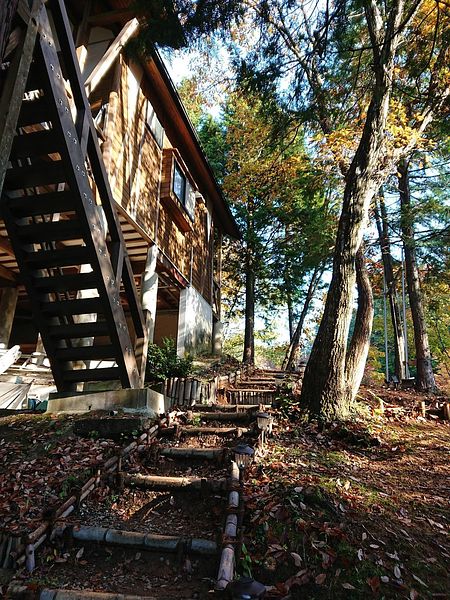 玄関までの階段