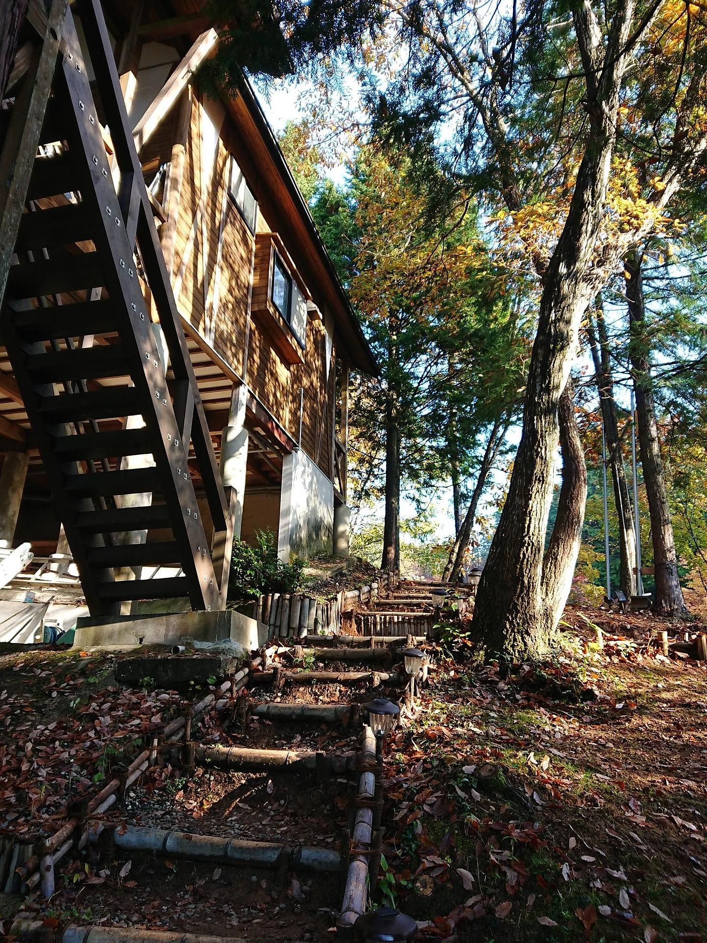 玄関までの階段