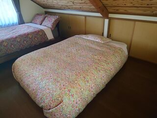 ご必要に応じてエアーベッド（ダブルサイズ）もご用意できます。
