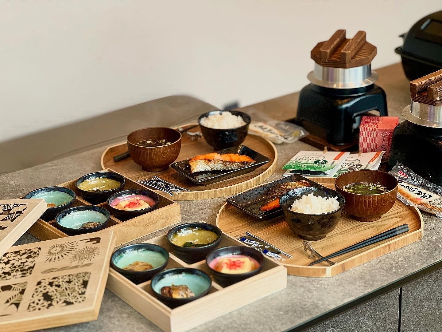 LEMOの朝食は自慢の宮城県のこだわり食材をふんだんに使った御膳