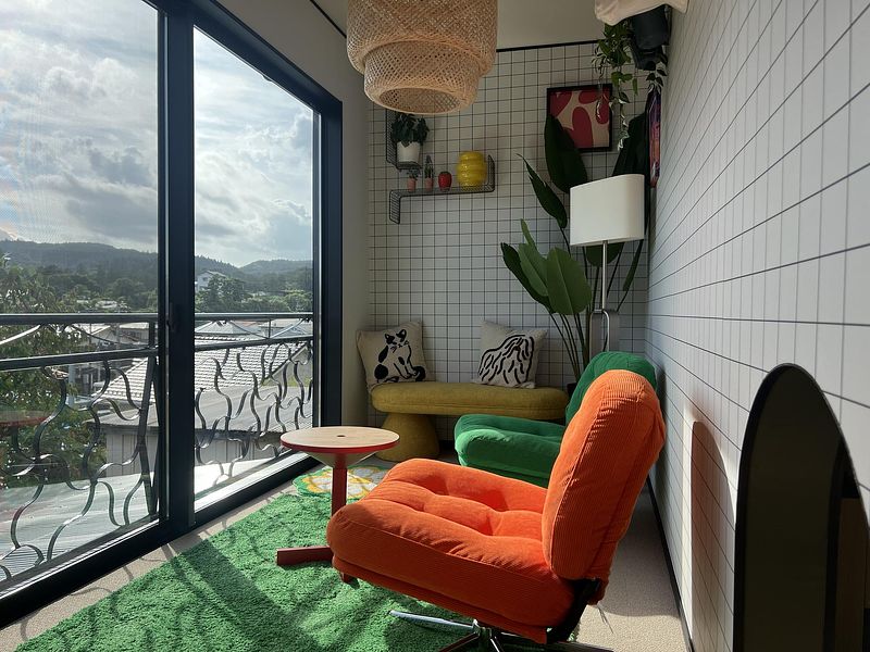 フォトジェニックな愛犬ラウンジ