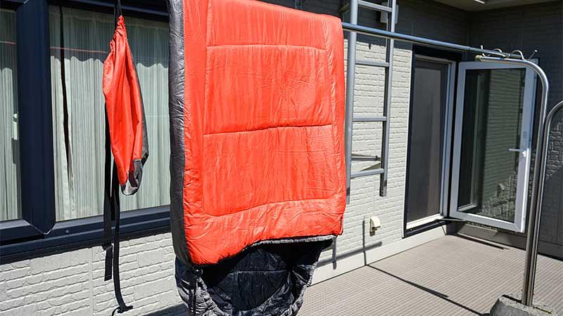 ふっくら復活させる寝袋の乾かし方