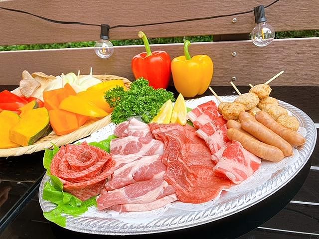 BBQ用食材提供※オプション