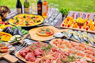 本格グランピングBBQボリュームたっぷり