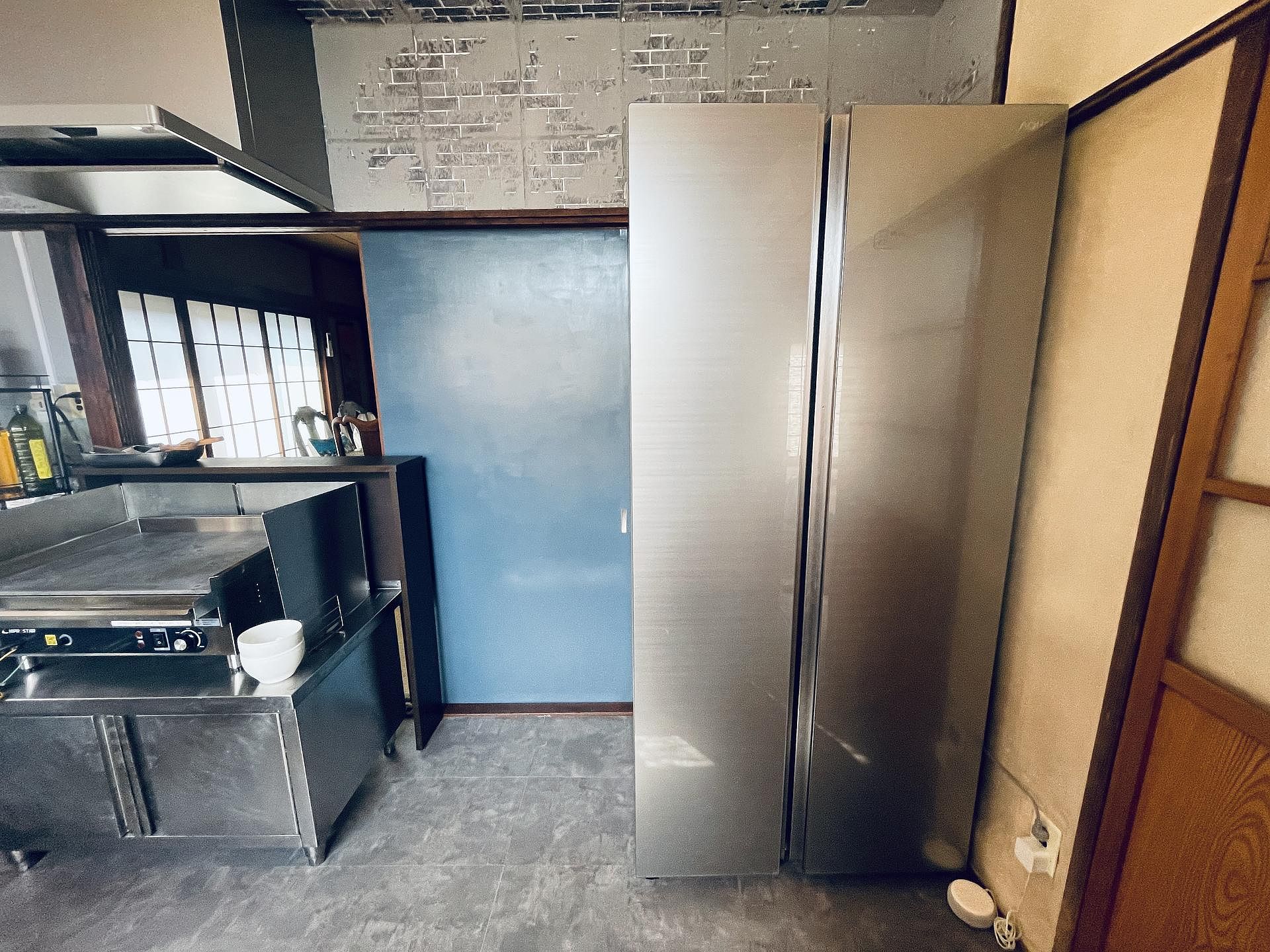 大容量　冷蔵冷凍庫