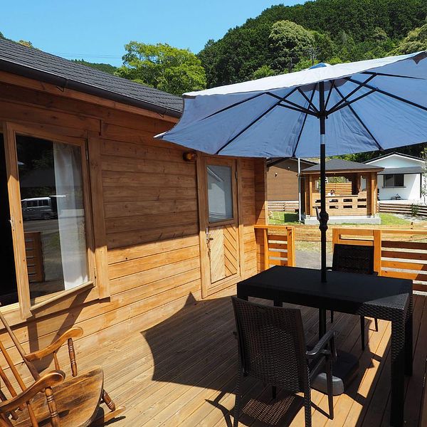 DOG PALACE camp village ログハウス（陽だまり）-image