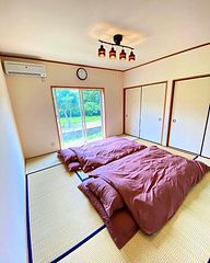 和室8畳　小さいお子様も安心してお過ごし頂けます。