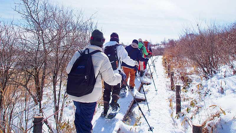 スノーシューの服装とウェア選び