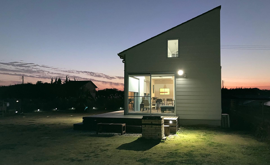 夕暮れ時のHana-lagoon