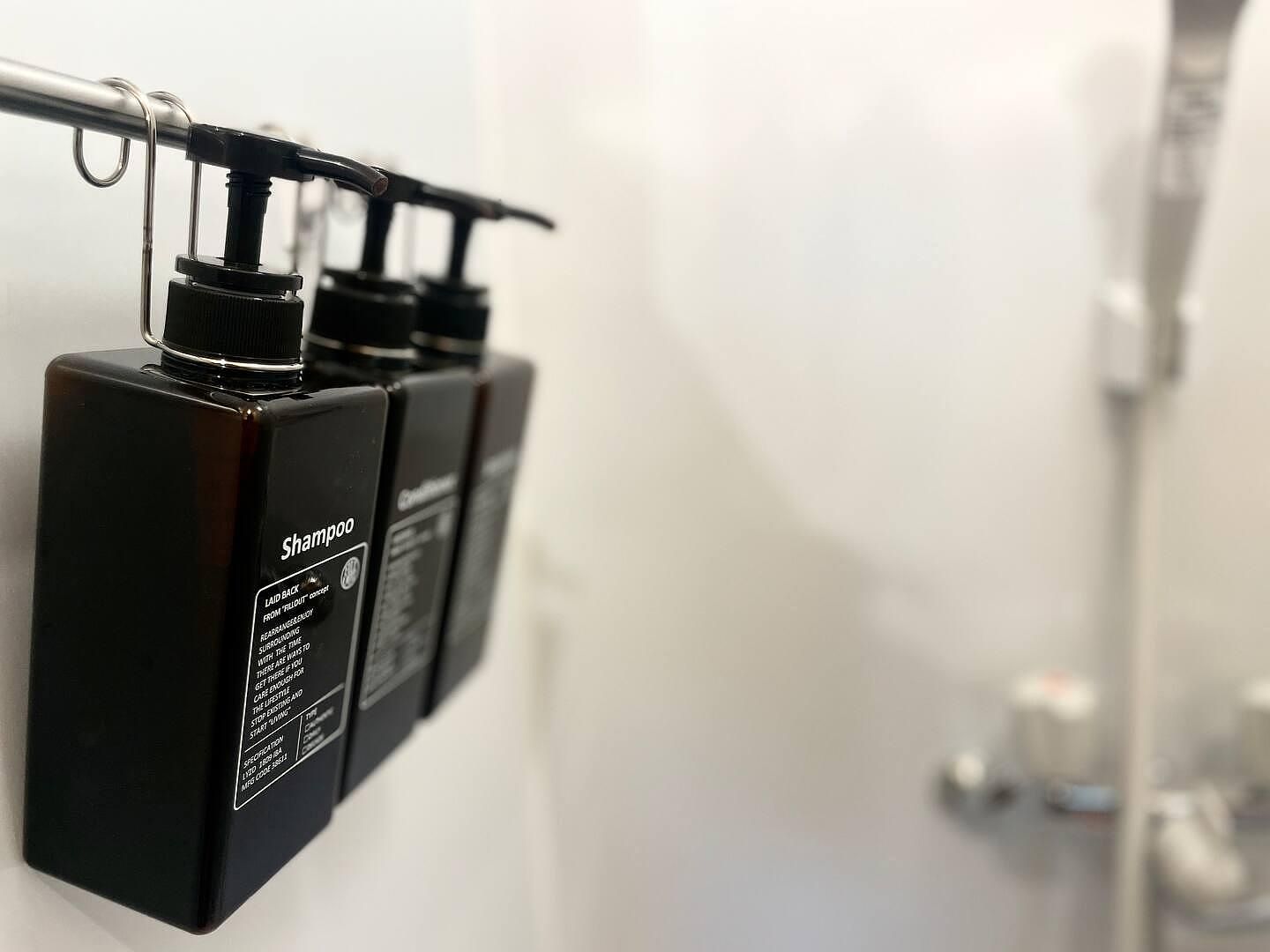 ボディソープやシャンプー等も完備