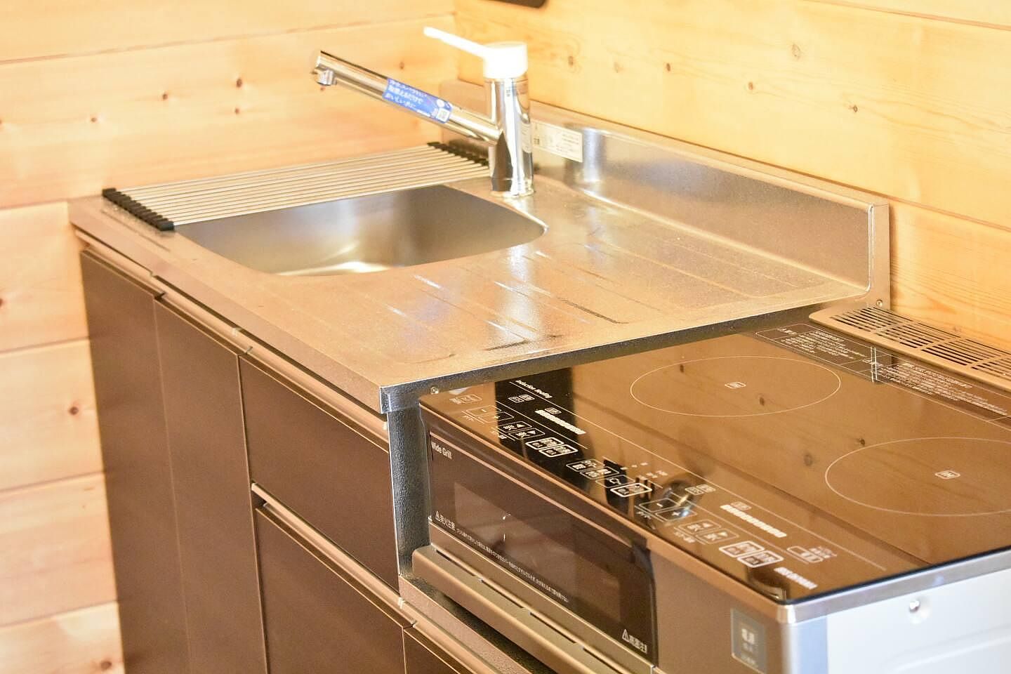 室内でお料理も楽しめます