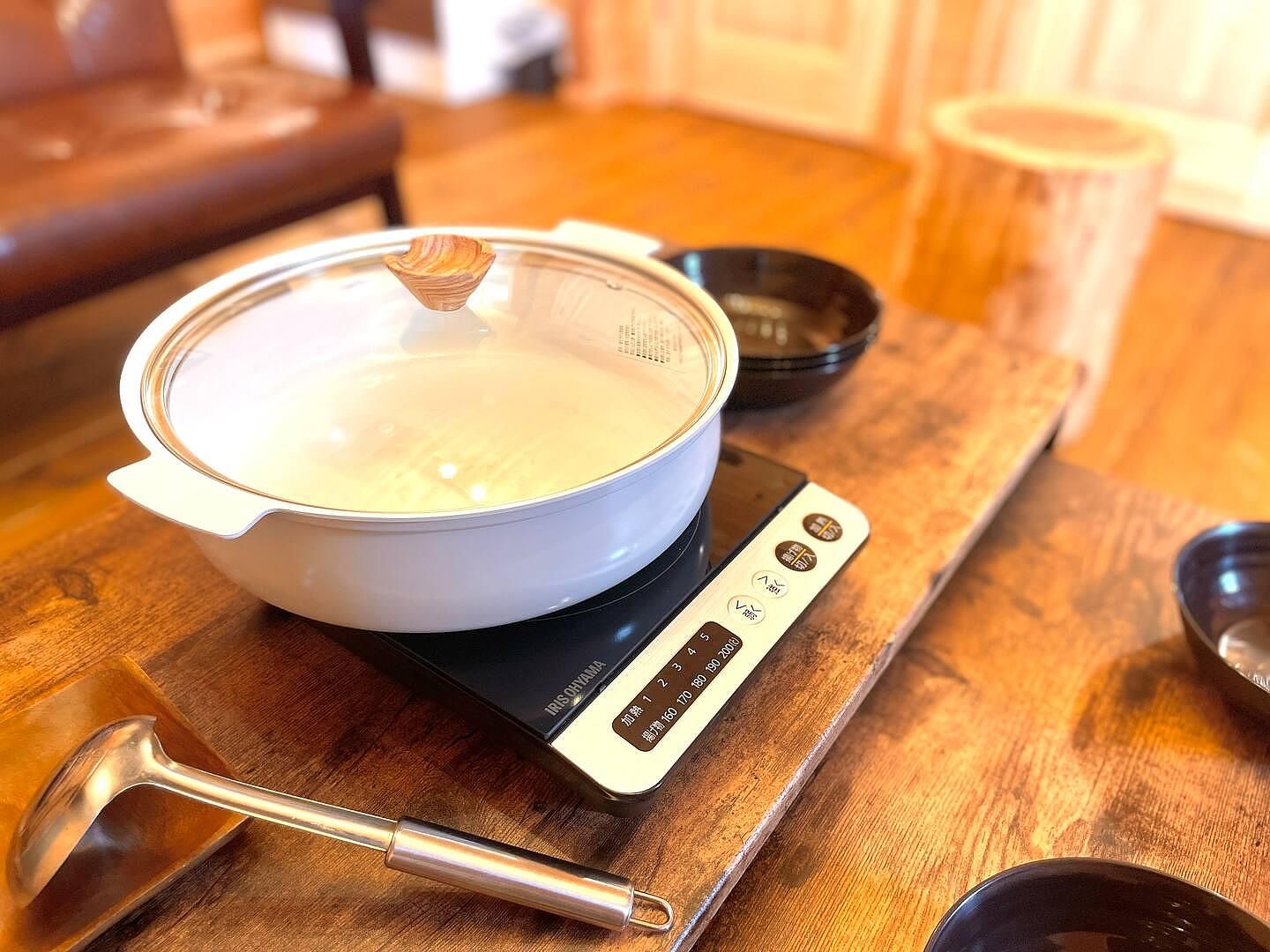 屋内で鍋パーティーもおすすめ