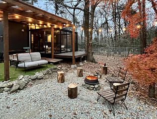 ファイヤピットエリアが増設されました。