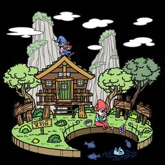 フルーツ王国・昇仙峡・千代田湖をイメージした看板