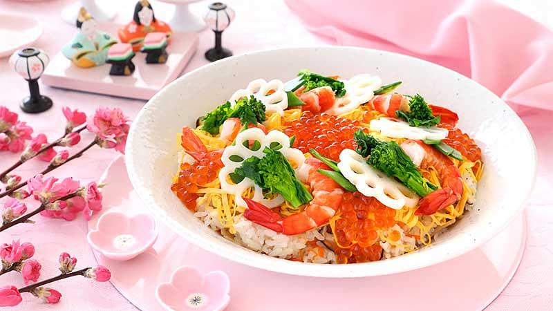 ひな祭りの定番の食べ物一覧