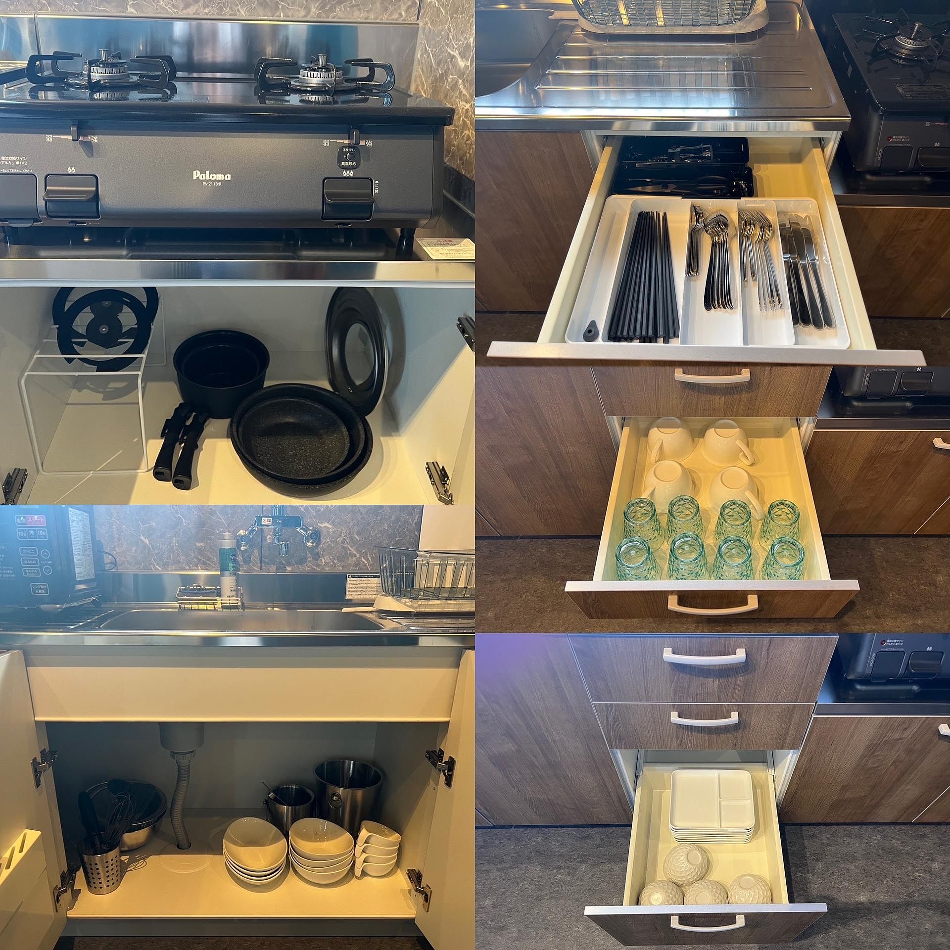 調理器具、食器、カトラリー