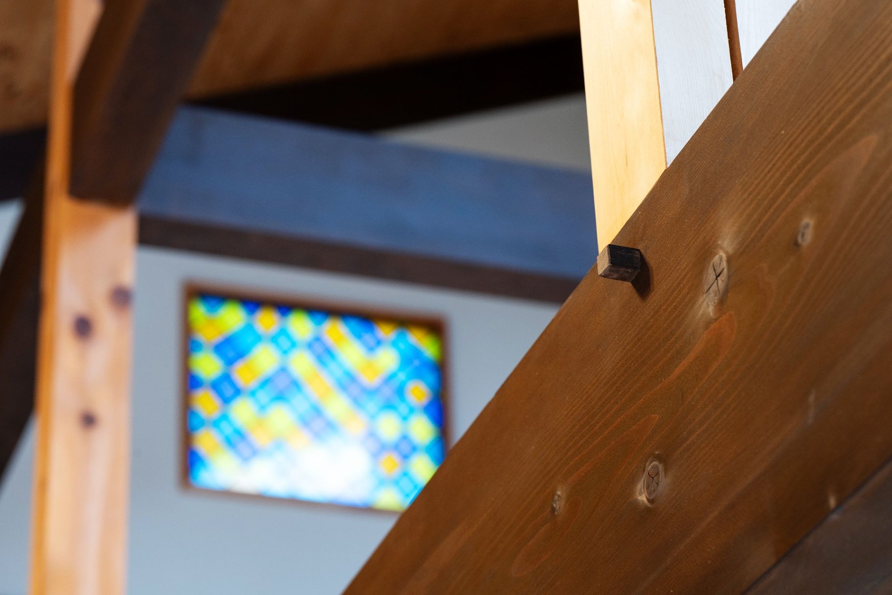 VILLAくるしま海峡　木組み