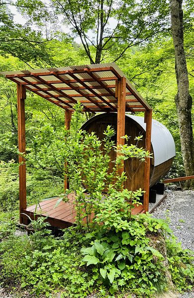 バレルサウナ昼