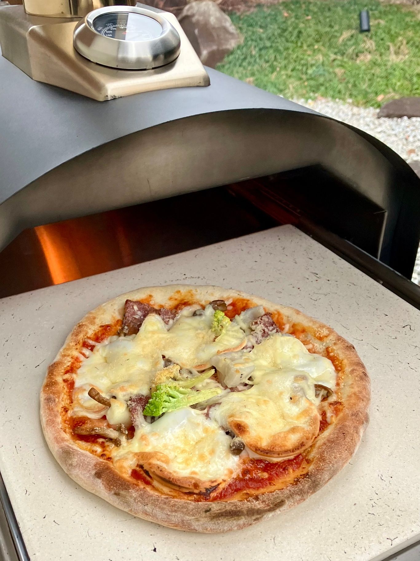 オプション：ピザ窯貸出