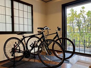 オプション：自転車を室内持ち込み可