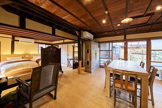 リビング、ベッドルーム