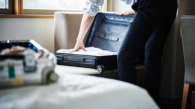 荷物を減らすパッキング術と服装の選び方