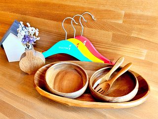 お子さま用ハンガー・木製食器