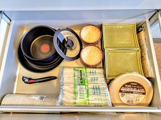 調理器具 T-Falのお鍋セット 皿 バーベキュー用紙皿、紙コップ等