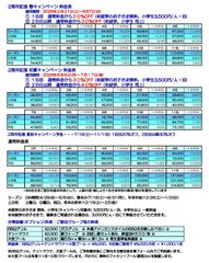 料金表