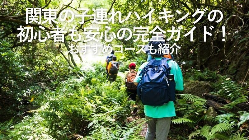 関東の子連れハイキングの初心者も安心の完全ガイド!おすすめコースも紹介