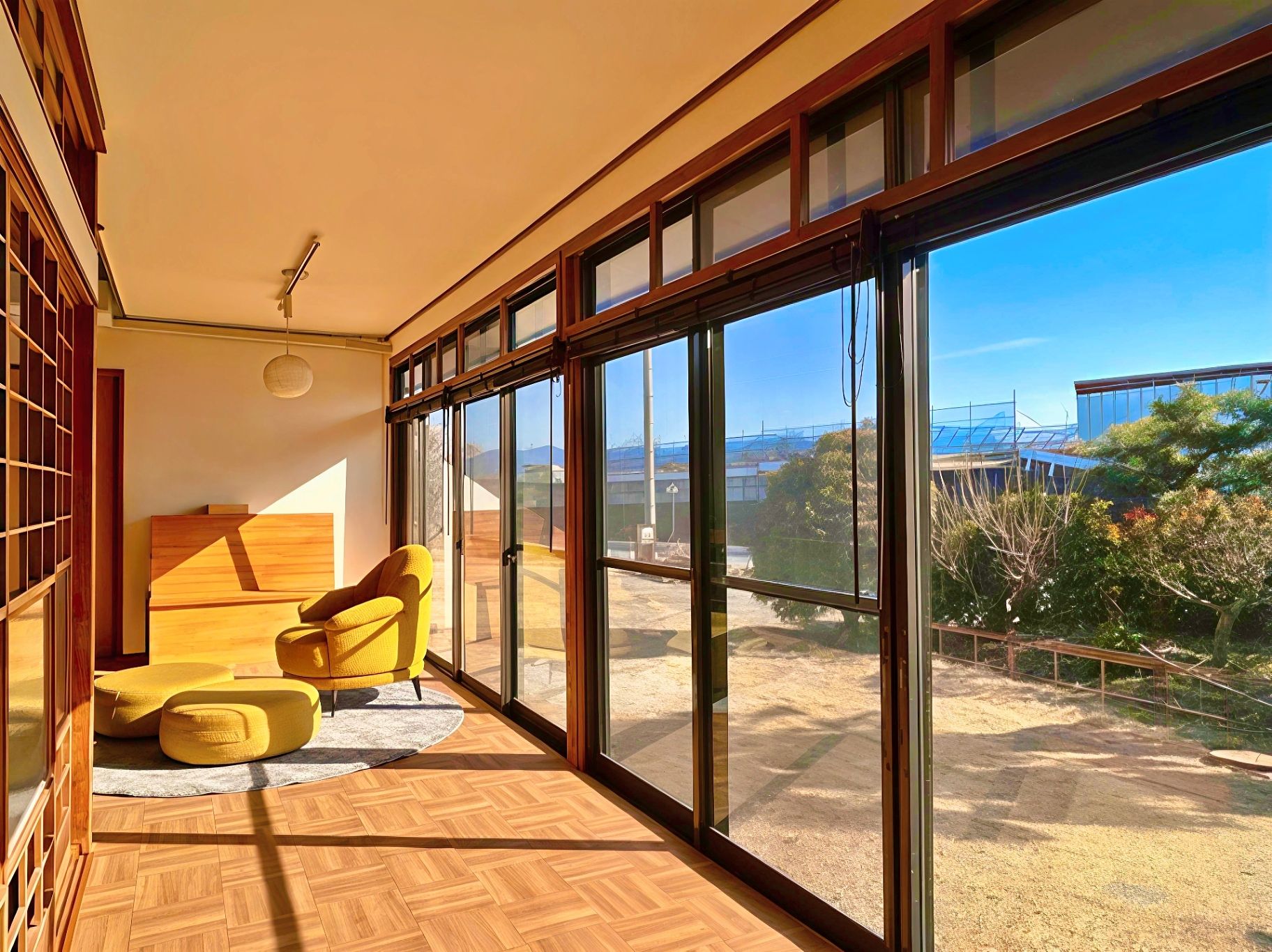 陽あたりの良い縁側