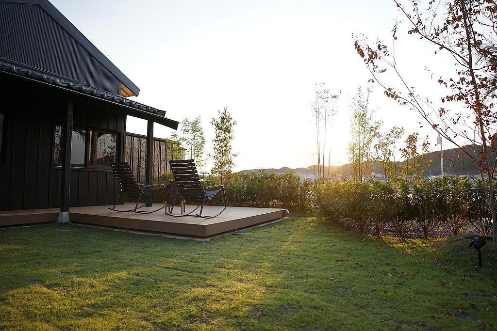 テラスからの風景