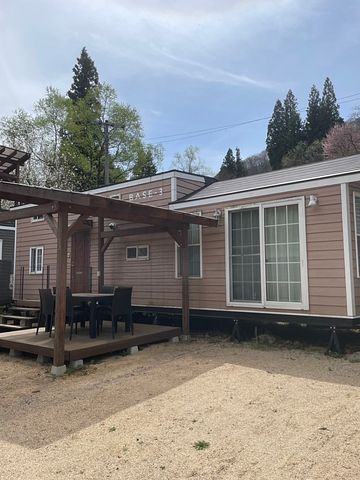 ぽかぽかランド美麻 トレーラーハウスBASE-3 / 長野県 白馬・安曇野・穂高