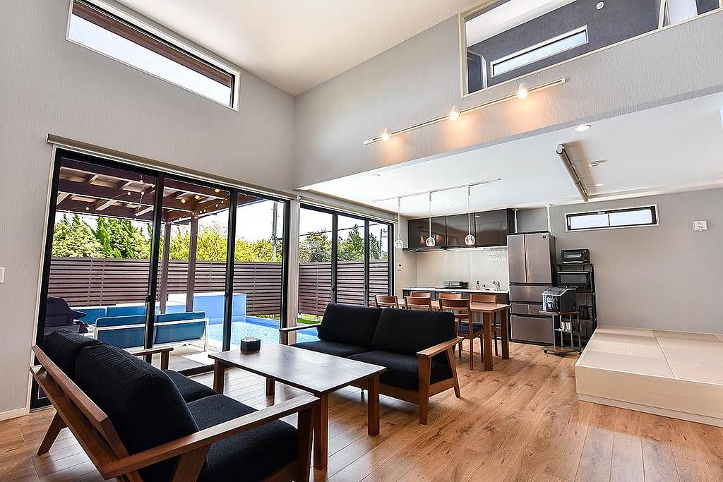 Retreat Villa Aymリビング