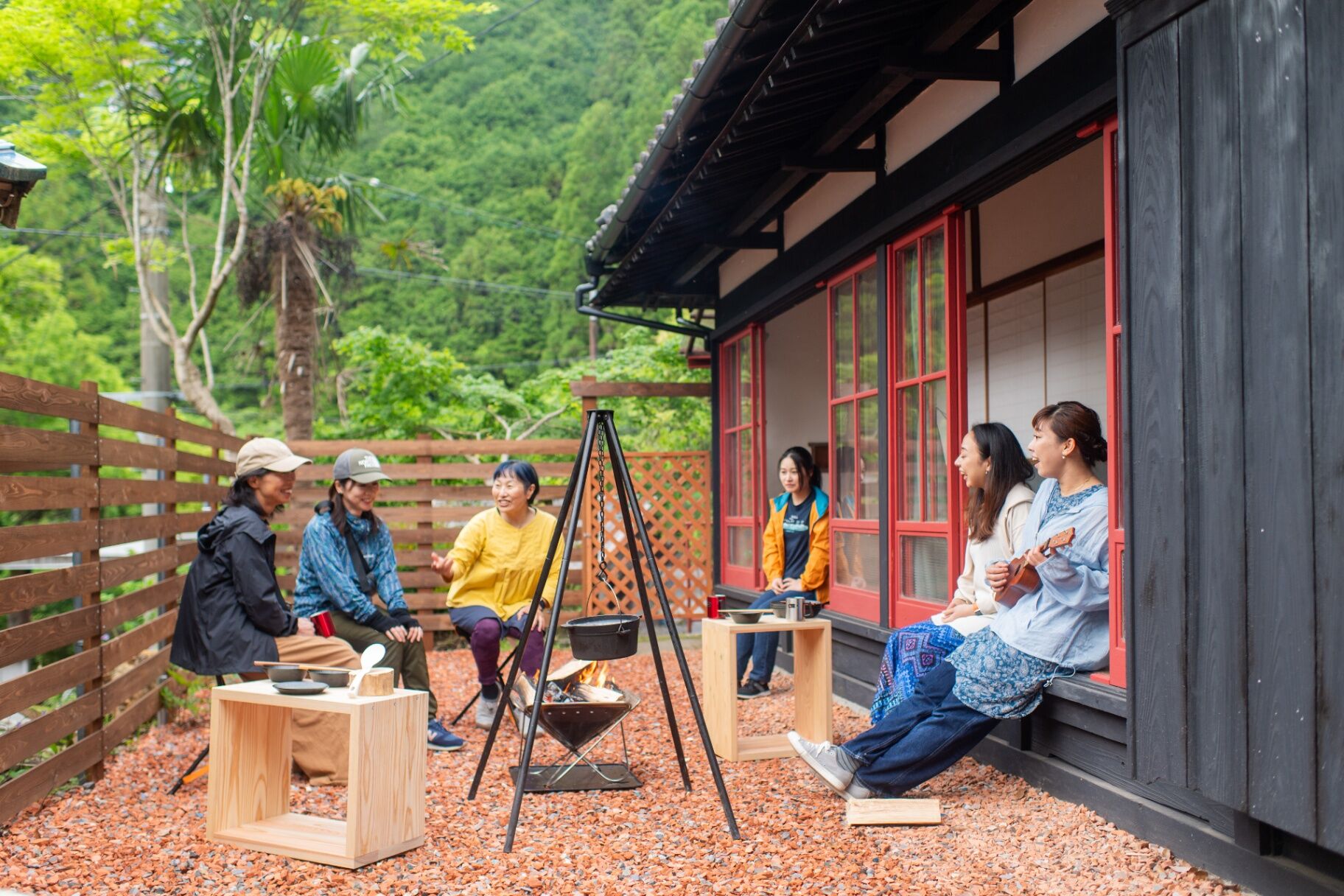 縁側BBQ