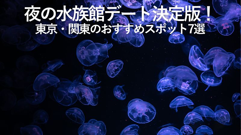 夜の水族館デート決定版!東京・関東のおすすめスポット7選