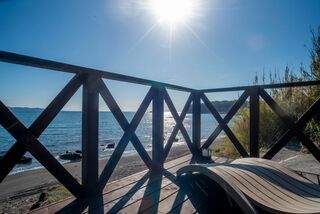 【サウナデッキ】輝く海を眺めながら外気浴。ここでしか味わえない整い体験。