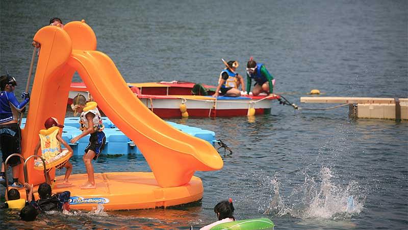 関東の水上アスレチックの選び方