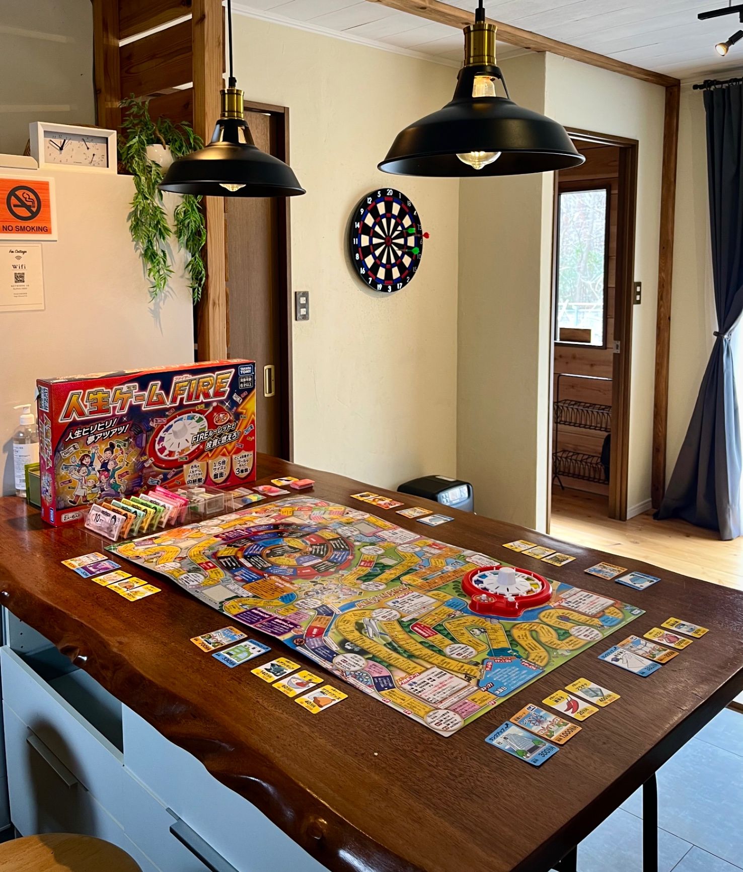 人生ゲームも予約可能です。