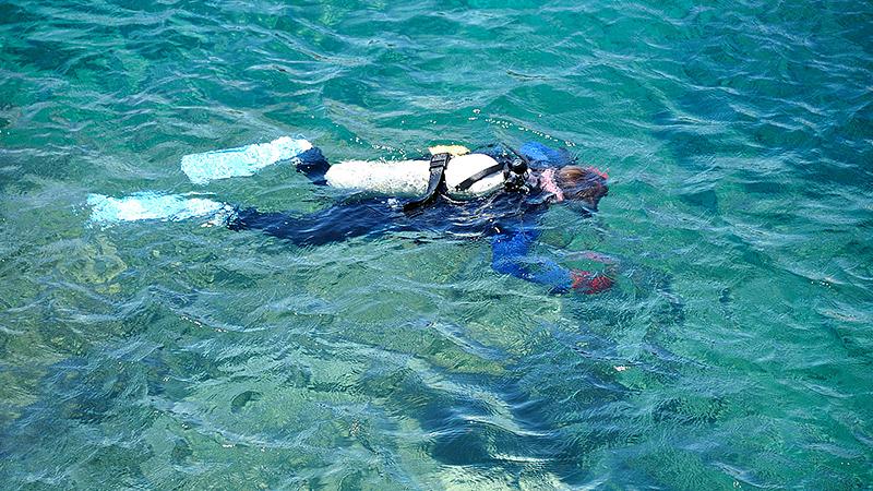 ダイビングに適した服装