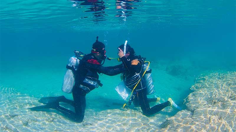 初心者が上手に潜るコツ