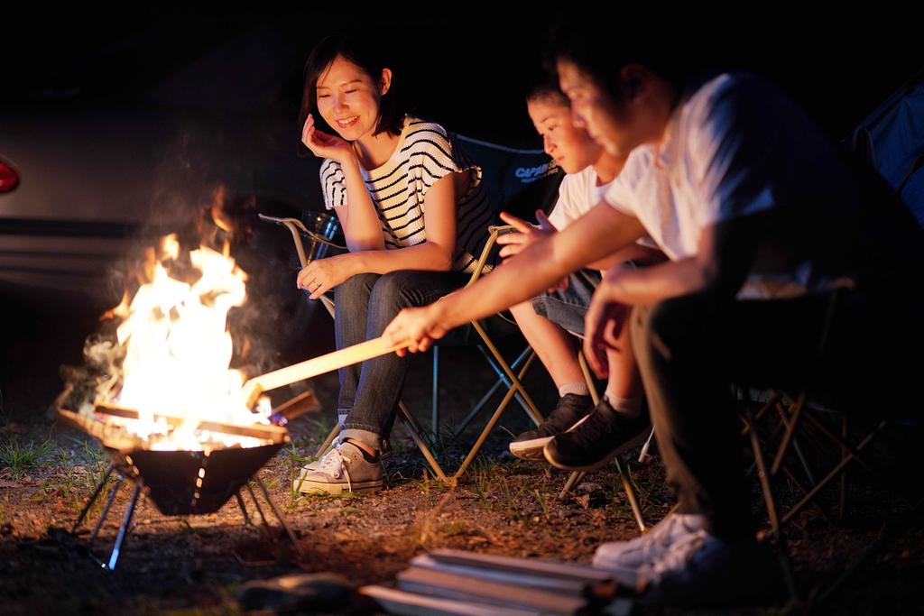 焚き火
