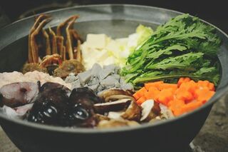 季節の鍋(囲炉裏)