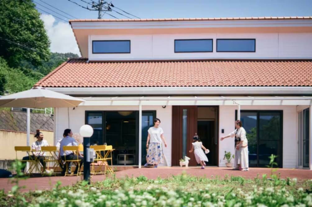 日当たりの良い南向きの庭付き一棟貸し