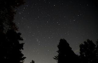 星の煌めく夜空