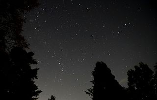 星の煌めく夜空