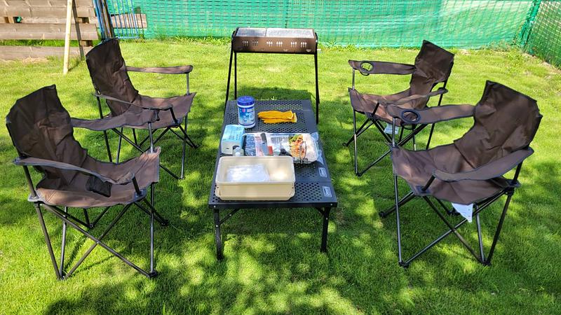 BBQ用テーブル＆チェア